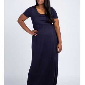 Pink blush maxi dress